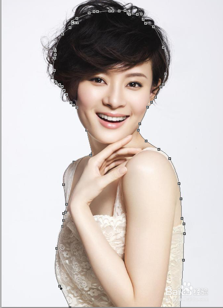 教你怎么用ps扣图（扣头发丝）【ps教程】