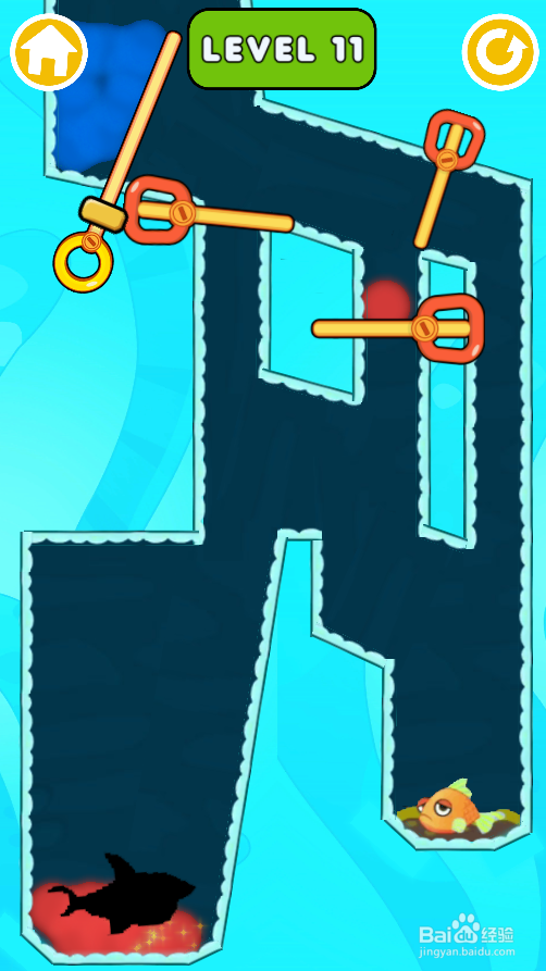 如何营救小金鱼（Level 11）