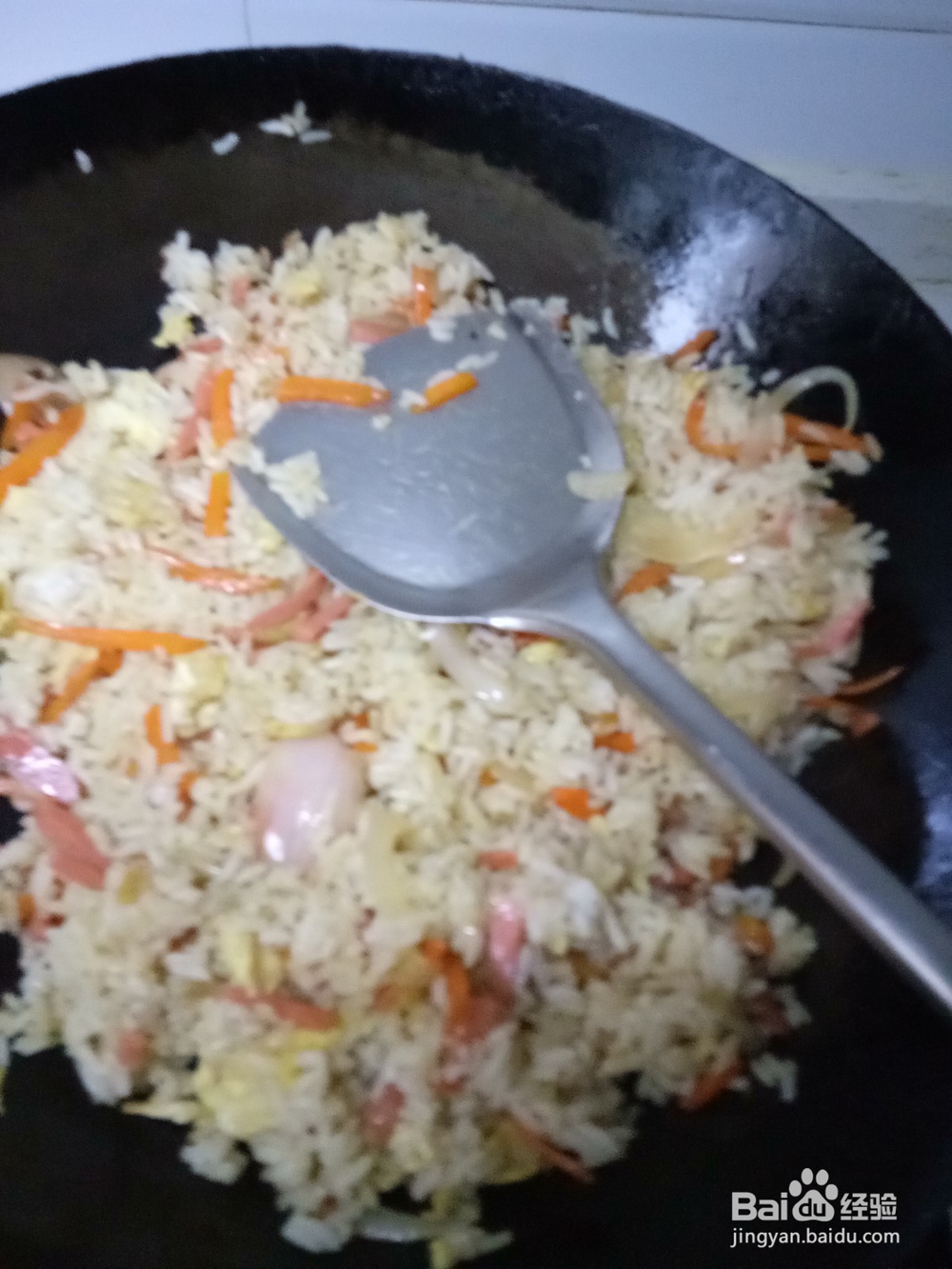 简单洋葱鸡蛋炒饭