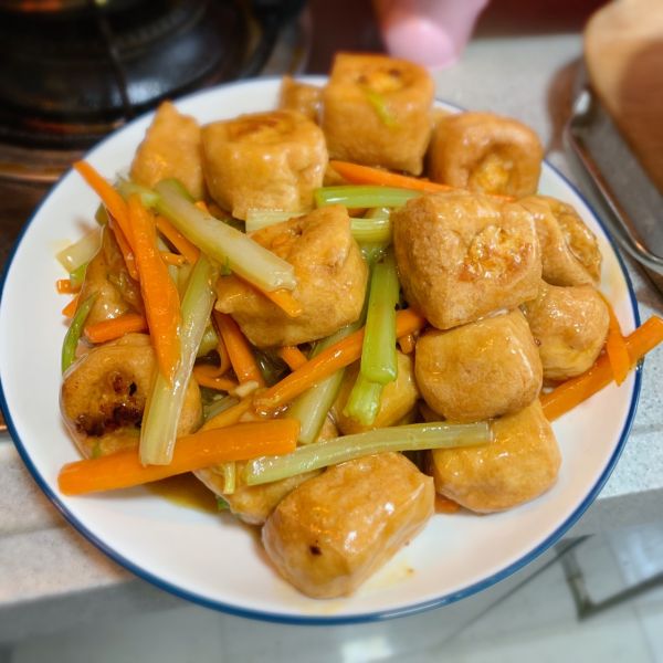 家常菜酿豆腐泡