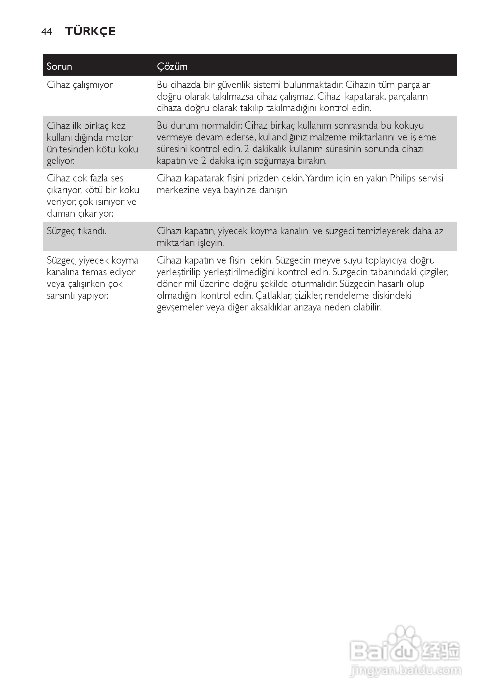 飞利浦HR1810榨汁机使用说明书:[5]