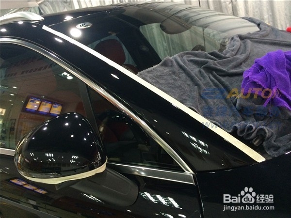 保时捷全车漆面美容效果