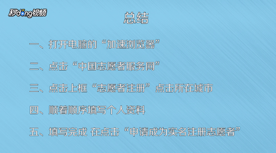 怎样在网上注册成为中国志愿者