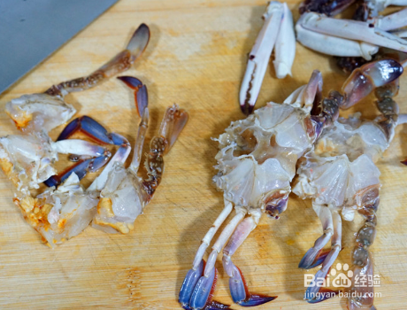 家庭自制蟹炒年糕