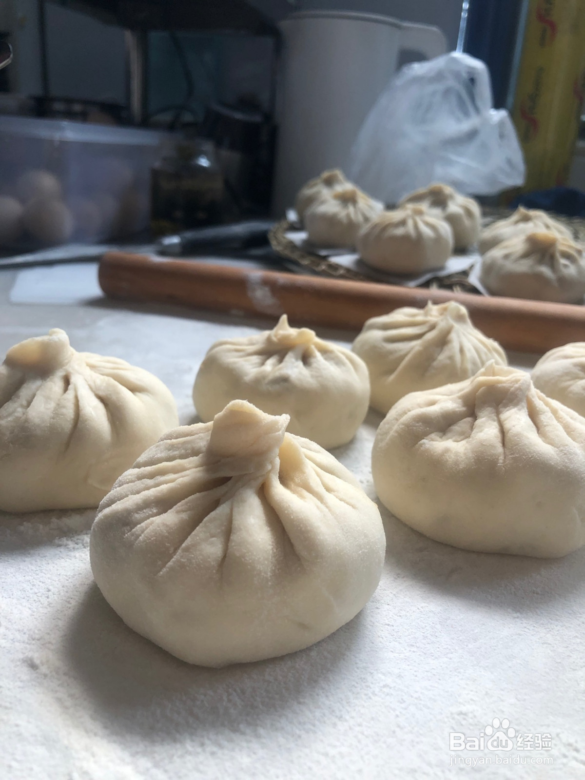 梅菜肉包的做法