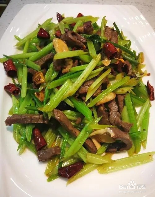 驴肉芹菜图片