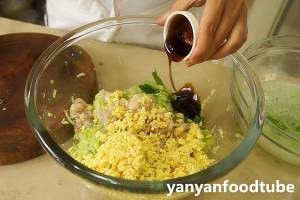 养生食补黄瓜虾仁水饺的做法