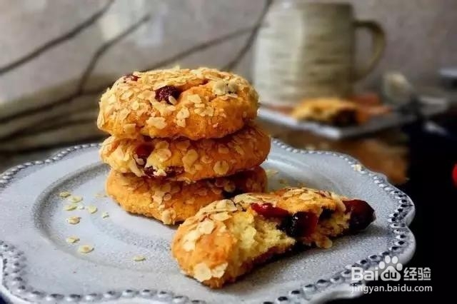 吃不腻的传统宫廷糕点——蔓越莓麦片酥
