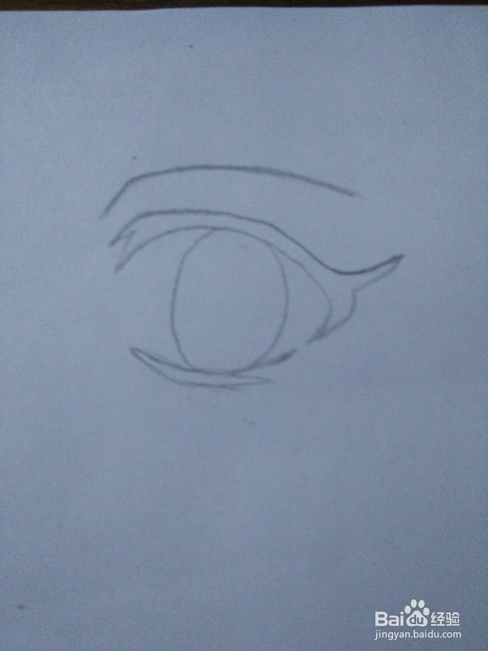 简单的动漫人物眼睛怎么画(3)