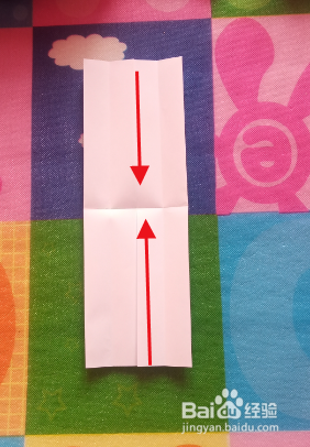 手工折纸之长条桌子的折法