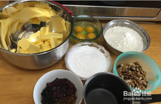 如何制作干果核桃磅蛋糕