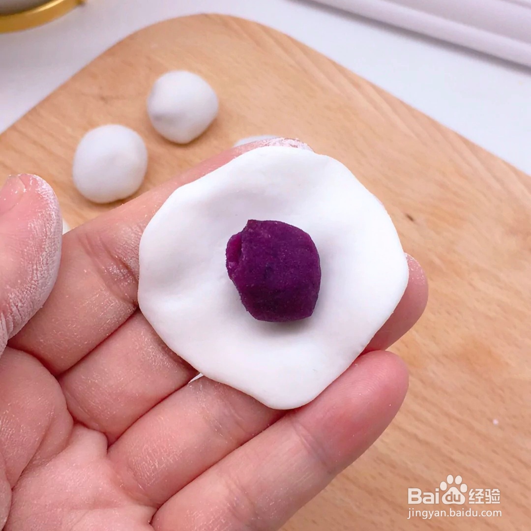 宝宝版紫薯水晶汤圆怎么做?