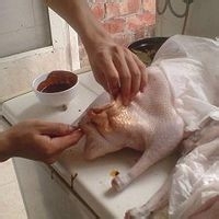 美味的古法烧鹅