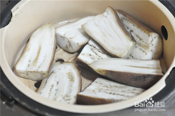 烧辣椒擂茄子的做法