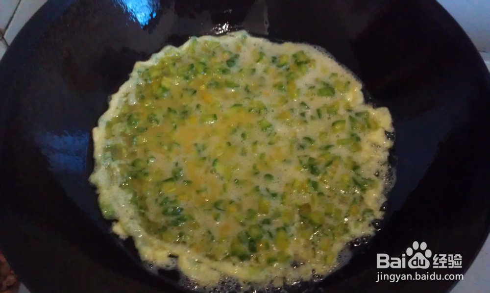 好吃家常菜--凉瓜碎炒蛋