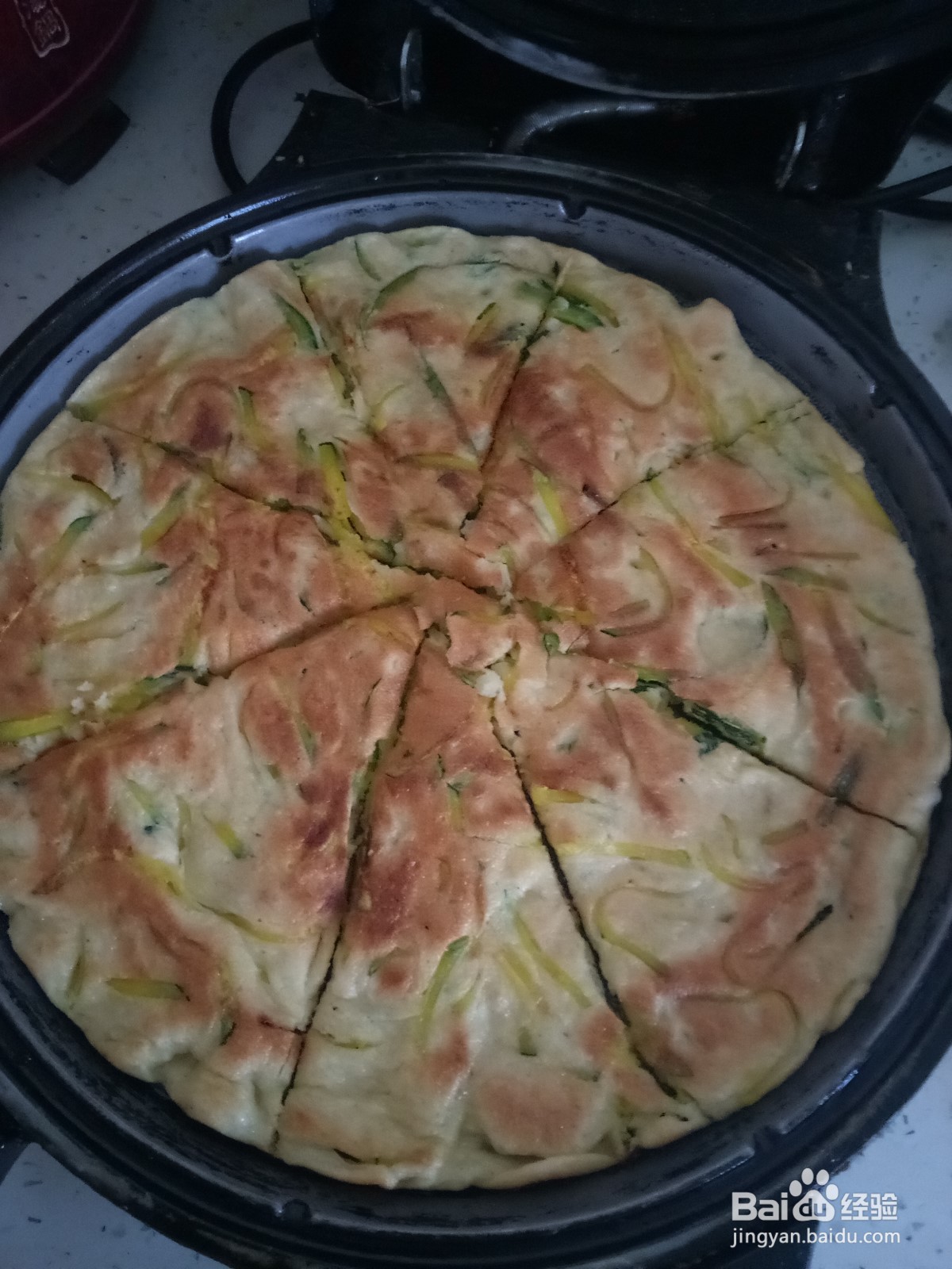 电饼铛嫩南瓜煎饼