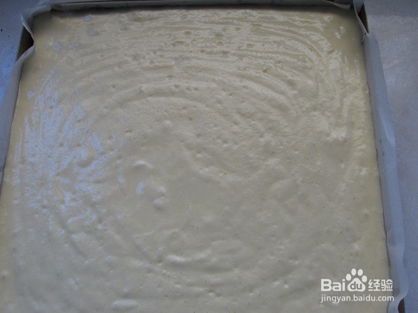 酸奶蛋糕的做法