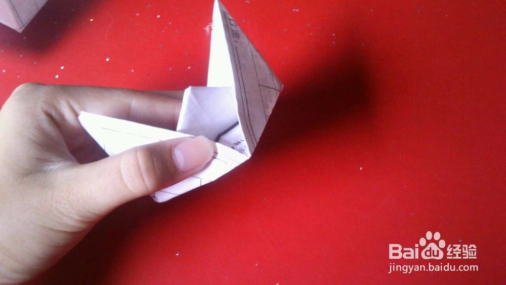 纸船的简单折法