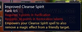 魔兽世界大灾变萨满有哪些变动