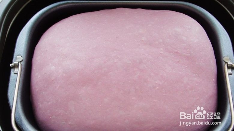 健康美味的主食-紫薯软欧包