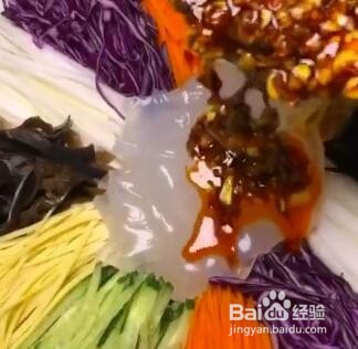 如何做五彩大拉皮