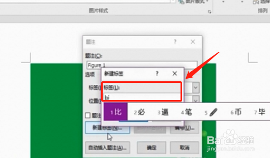 word中插入的图片怎么命名?