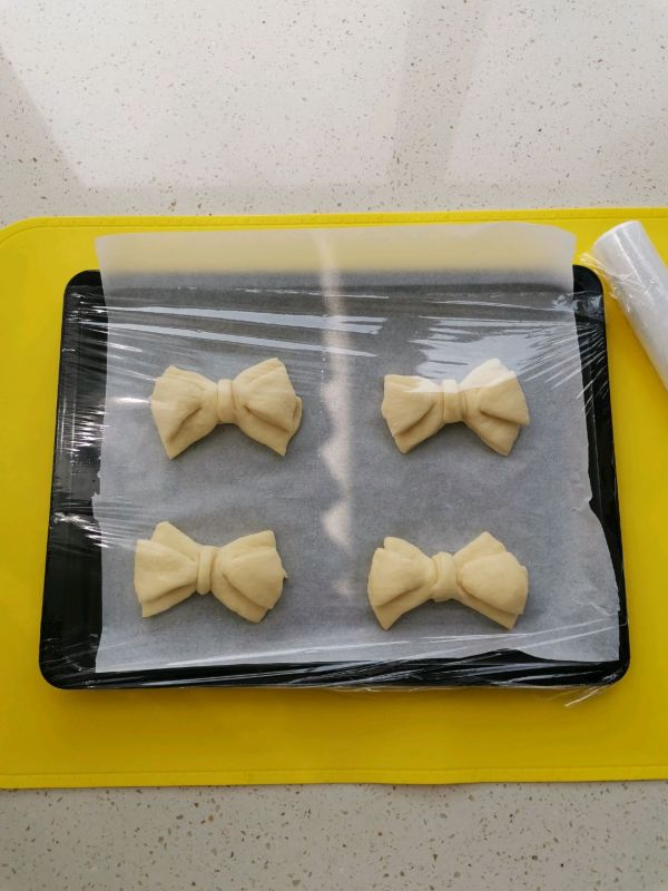 网红蝴蝶结面包