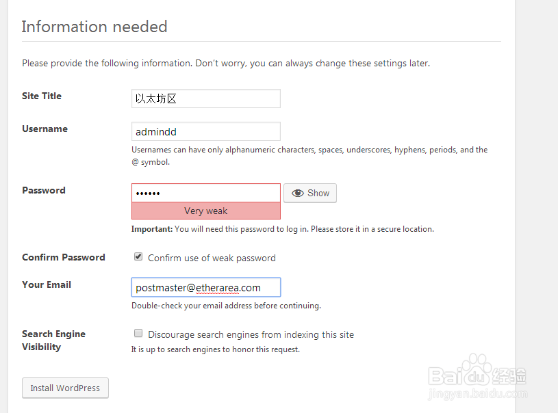 XAMPP+wordpress本地环境搭建