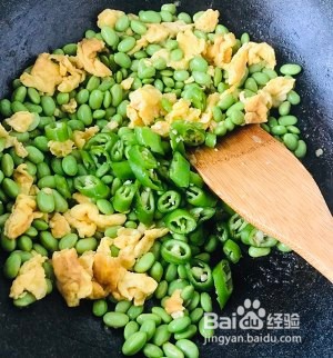 教你怎么做家常小炒毛豆炒鸡蛋