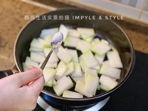 养生食补蛤蜊烧冬瓜的做法