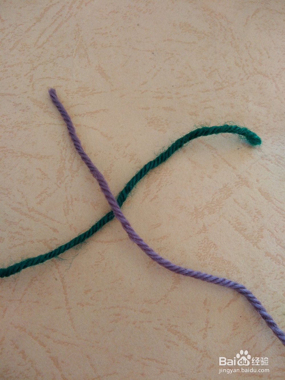 毛线打结方法