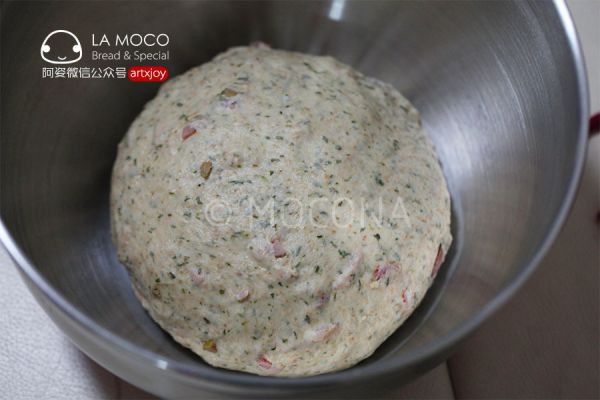 培根橄榄高纤面包