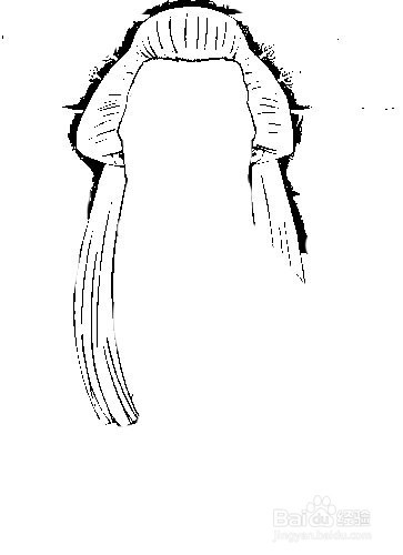 简笔画-如何画q版人物银魂西乡特盛的简笔画