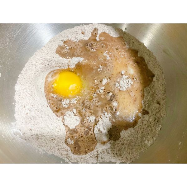 可可麻薯软欧面包