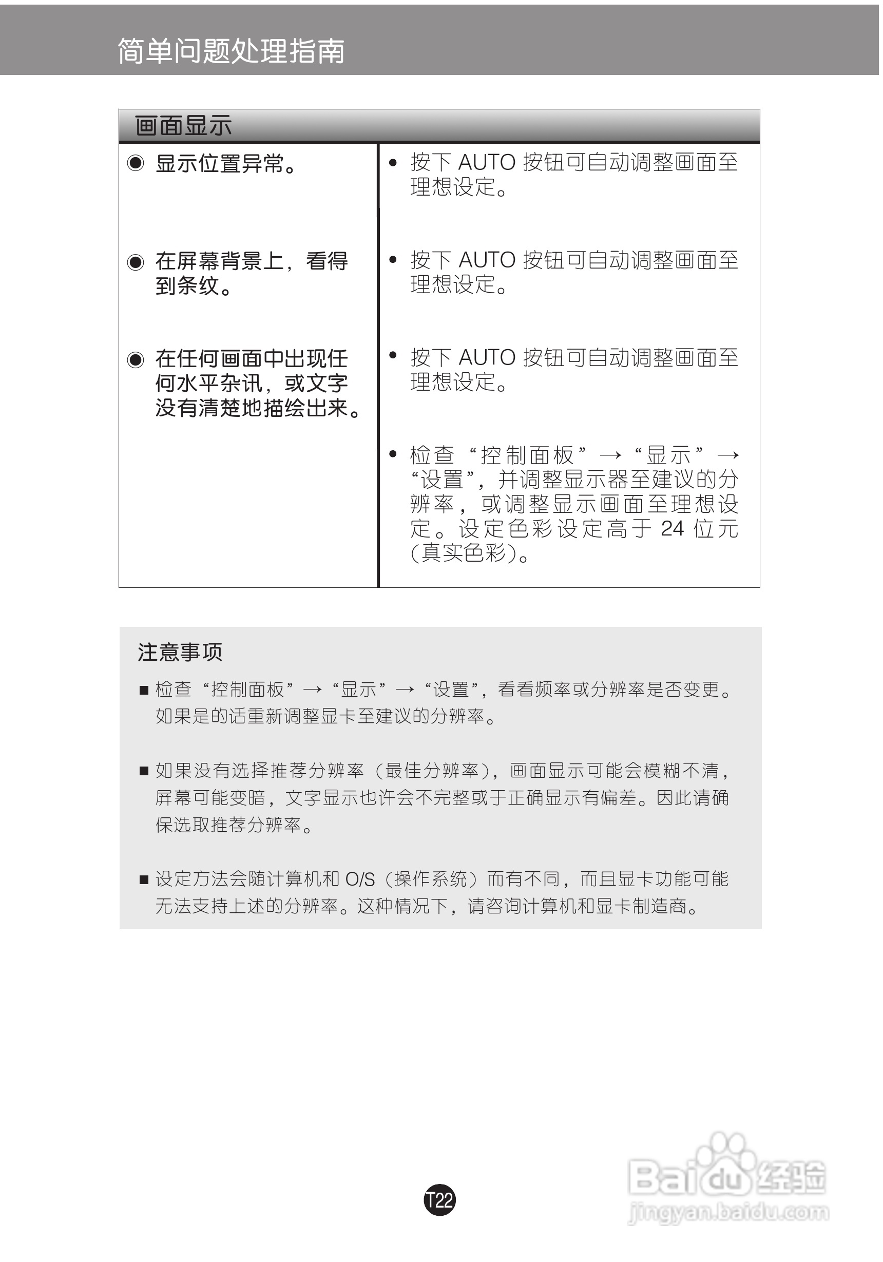 LG E2241S液晶显示器使用说明书:[3]