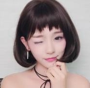 少女系刘海的搭配方法