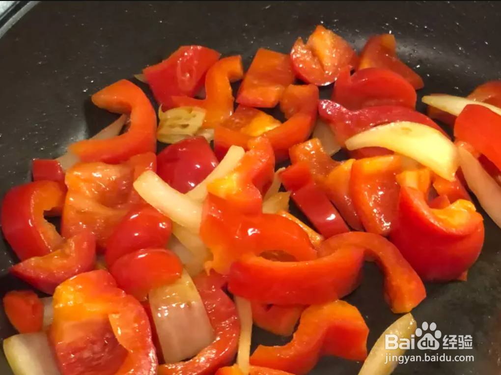 甜椒炒糖醋猪肉