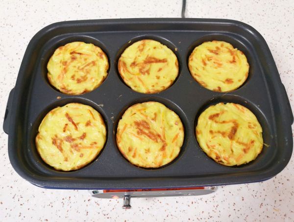 焦香土豆丝鸡蛋饼