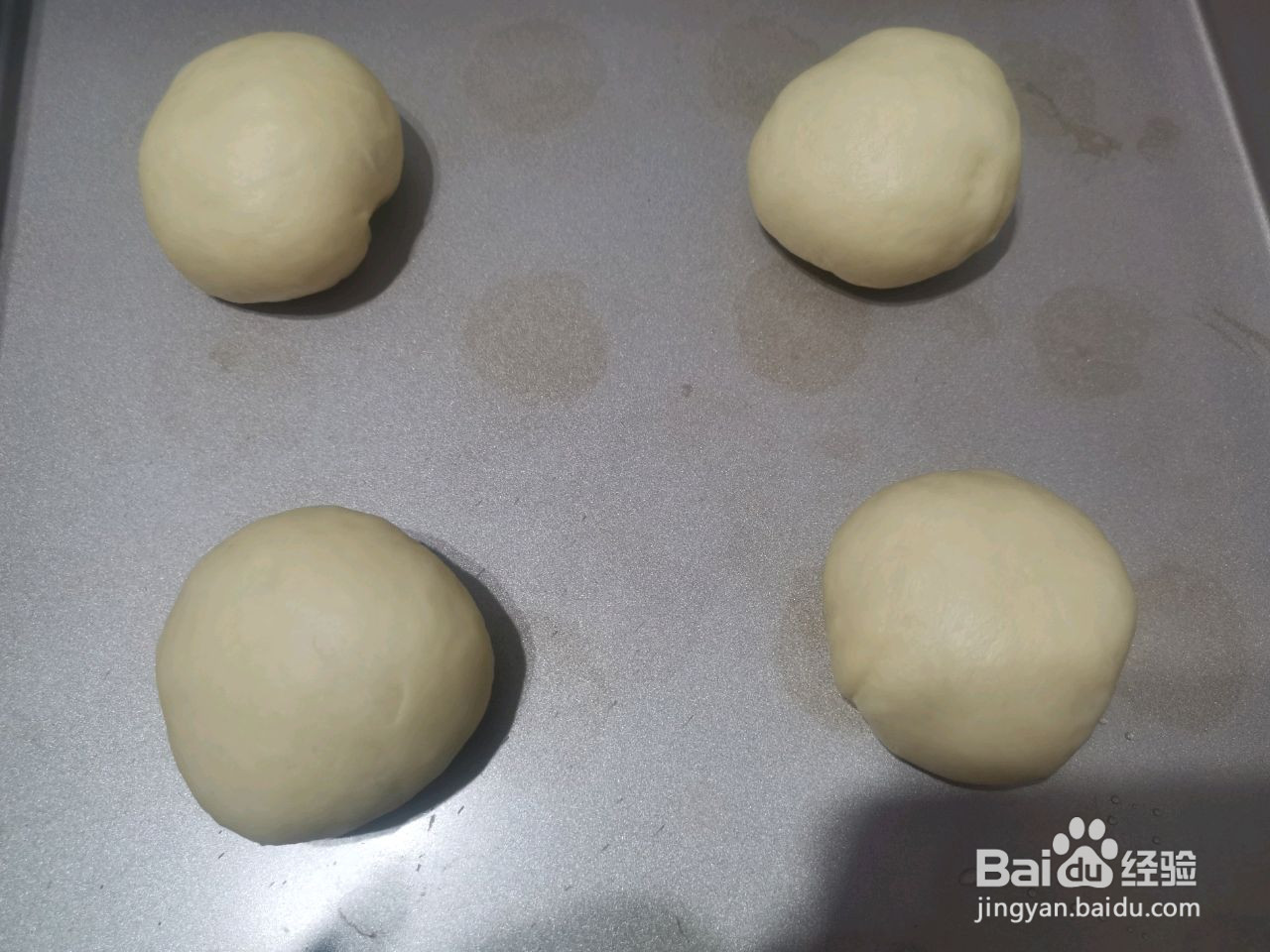 开口笑蒜香包的做法