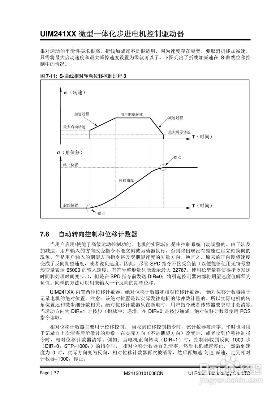 优爱宝UIM24104/24108型串口系列微型智能步进电机驱动:[4]