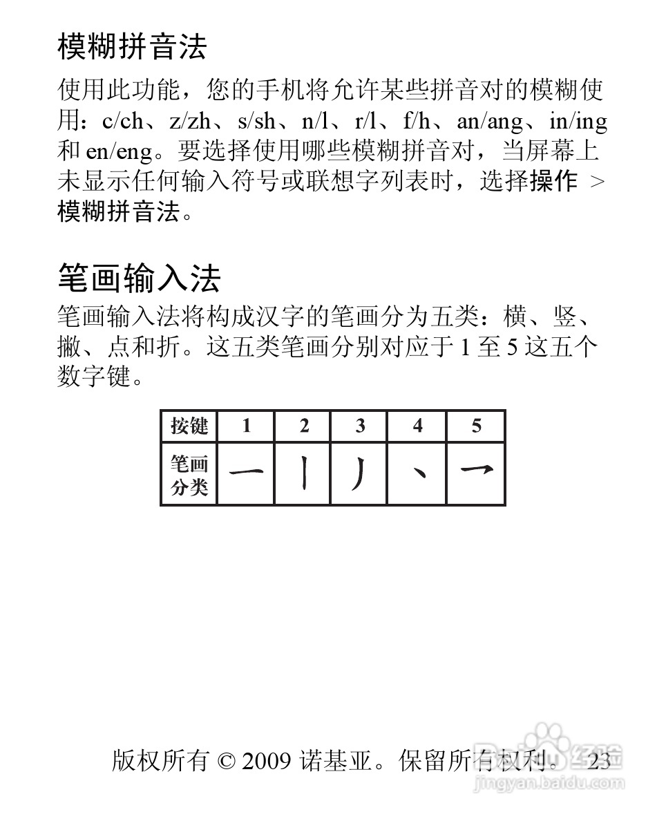 诺基亚1506手机使用说明书:[3]