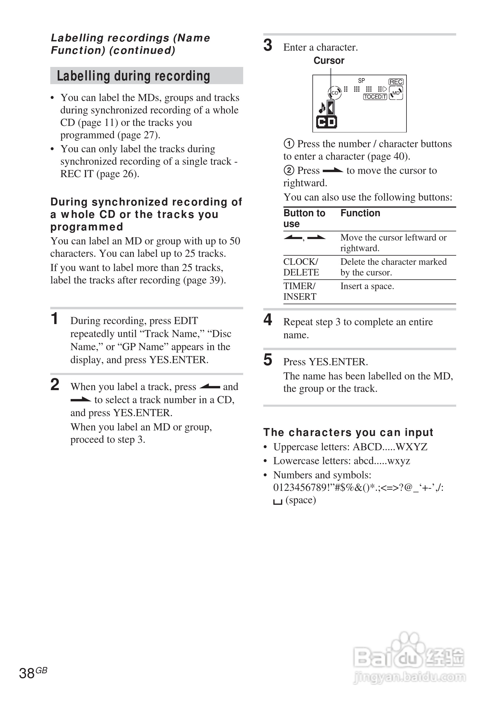 aiwa爱华 MD-ADN-1 MD播放器说明书:[4]