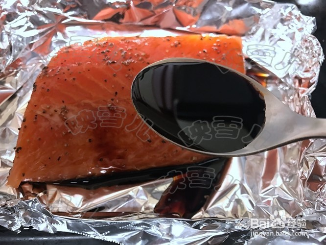 瑞士汁烤三文鱼