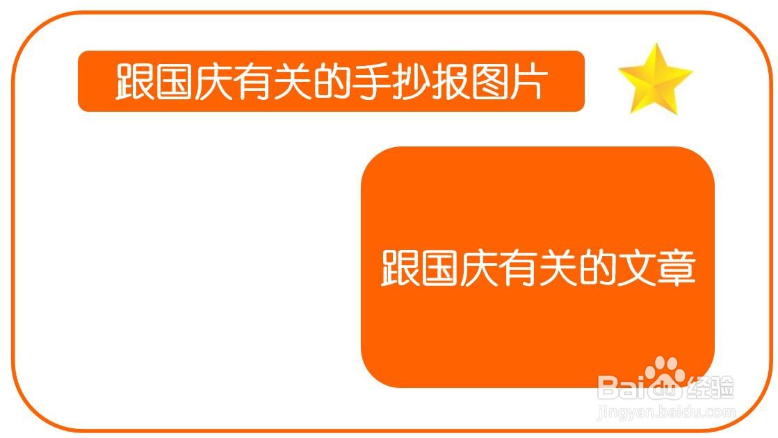 跟国庆有关的手抄报图片