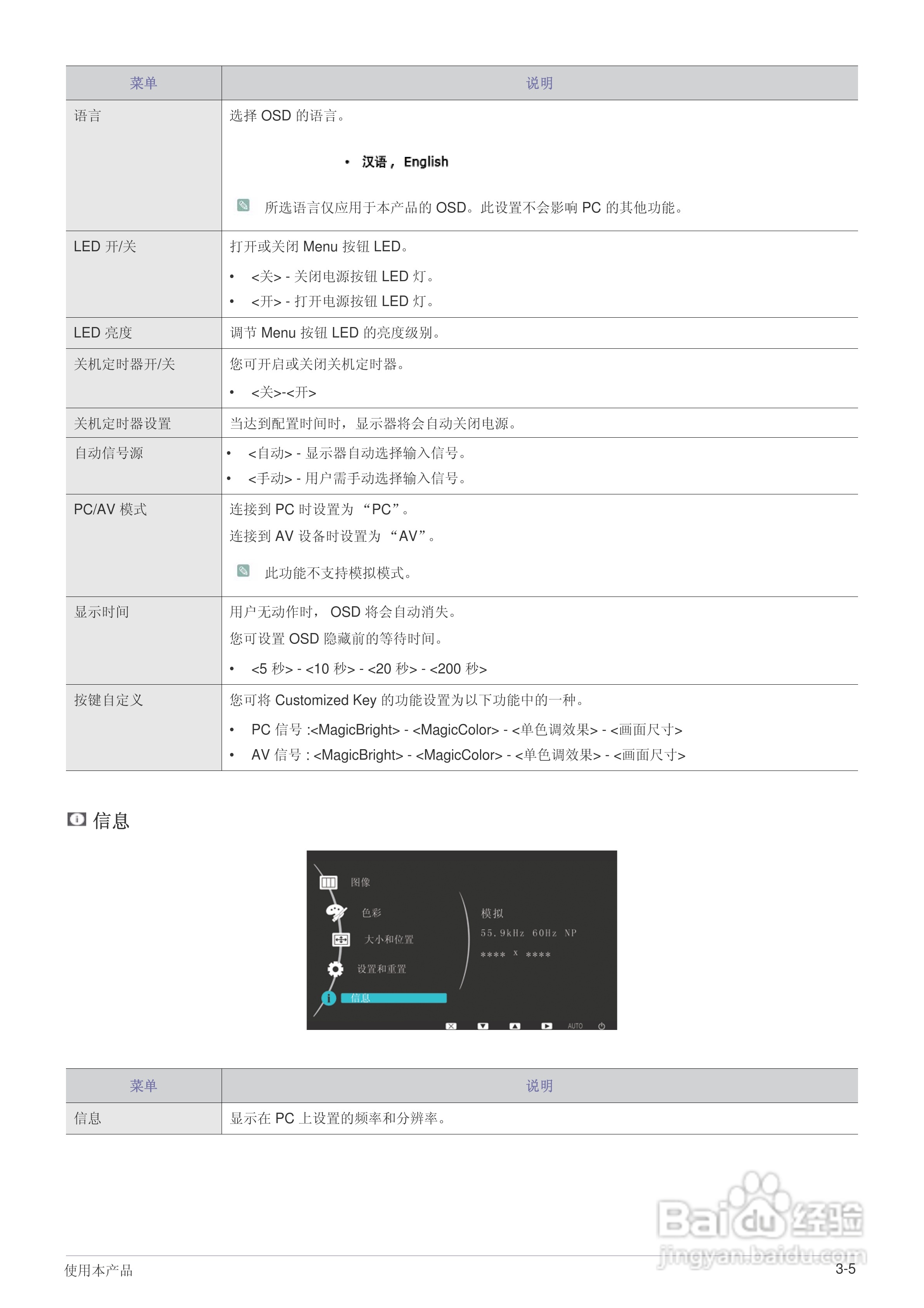 三星F2370H液晶显示器使用说明书:[3]
