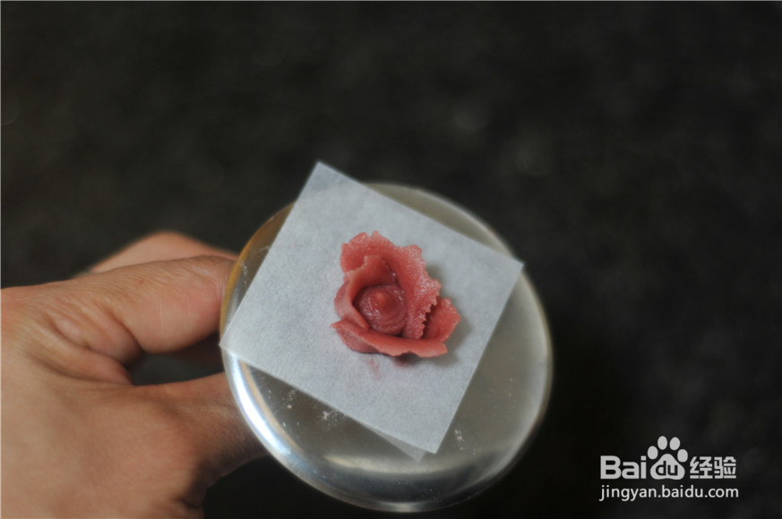 玫瑰花杏仁曲奇饼的做法