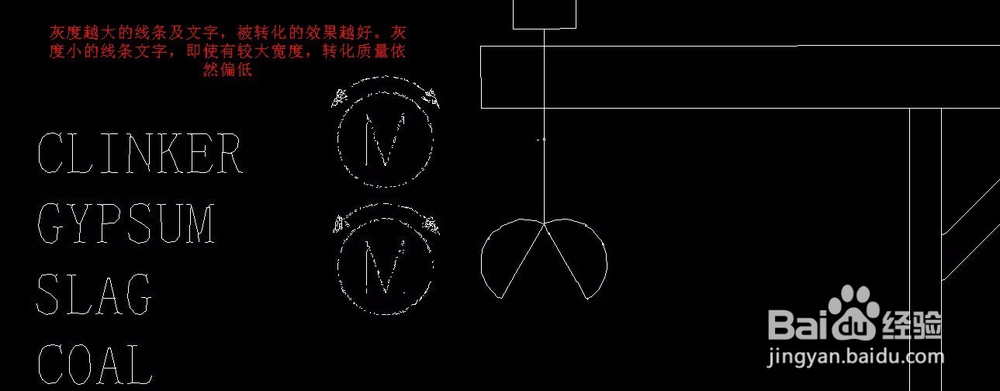 如何将位图PDF转化成DWG文件