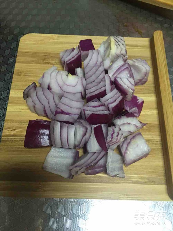 香辣孜然炒馒头粒