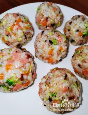 蔬菜杂粮饭团