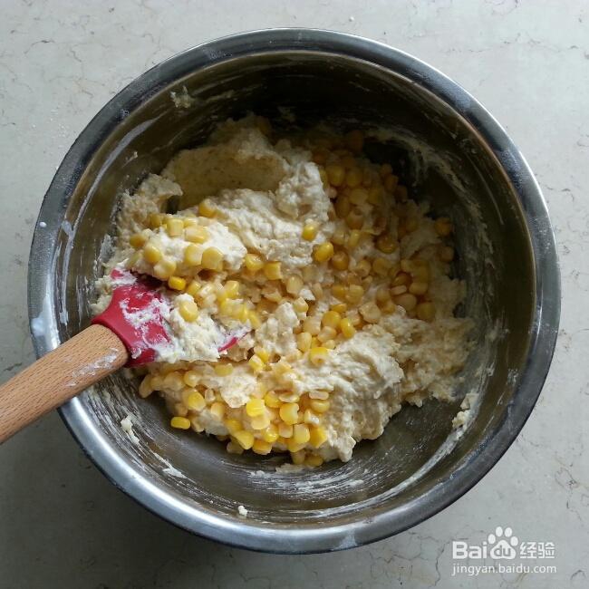 蔬菜水果玉米松糕的做法